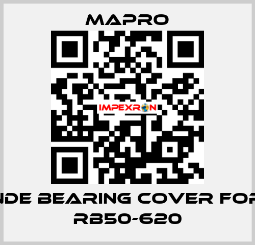 NDE bearing cover for RB50-620 Mapro