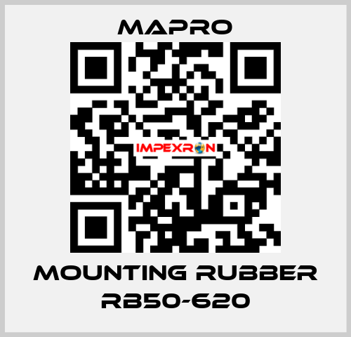 Mounting rubber RB50-620 Mapro