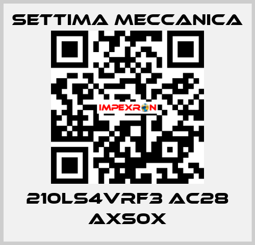 210LS4VRF3 AC28 AXS0X Settima Meccanica