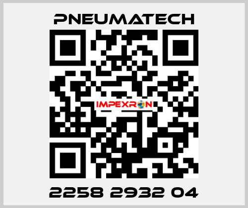 2258 2932 04 Pneumatech