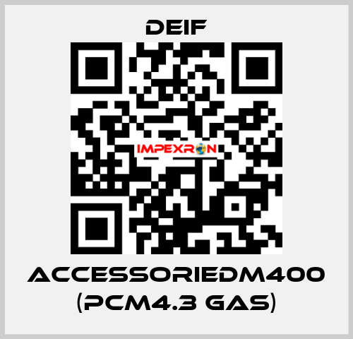 AccessorieDM400 (PCM4.3 GAS) Deif