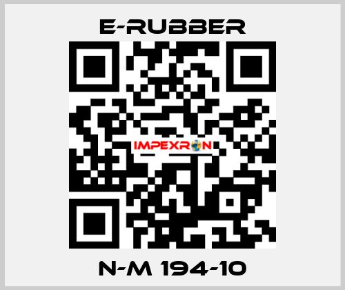 N-M 194-10 e-rubber