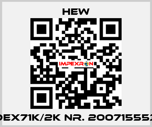 DEX71K/2K Nr. 200715553 HEW