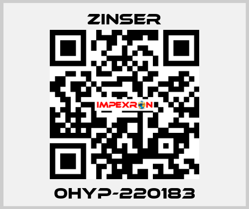 0HYP-220183 Zinser