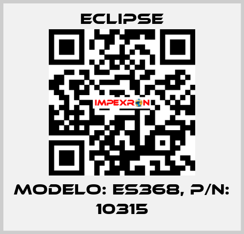 MODELO: ES368, P/N: 10315 Eclipse