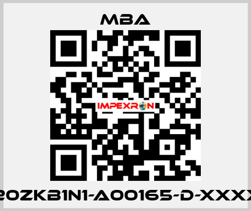 MBA220ZKB1N1-A00165-D-XXXXXXXX MBA