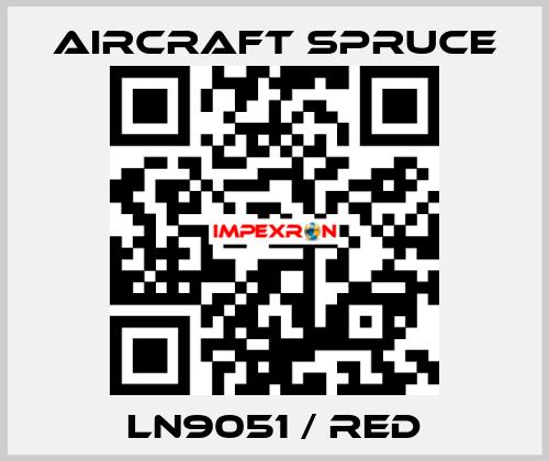 LN9051 / red Aircraft Spruce