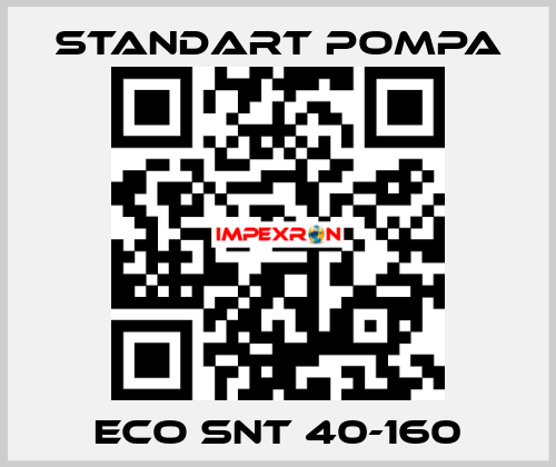 ECO SNT 40-160 STANDART POMPA