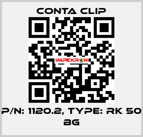 P/N: 1120.2, Type: RK 50 BG Conta Clip