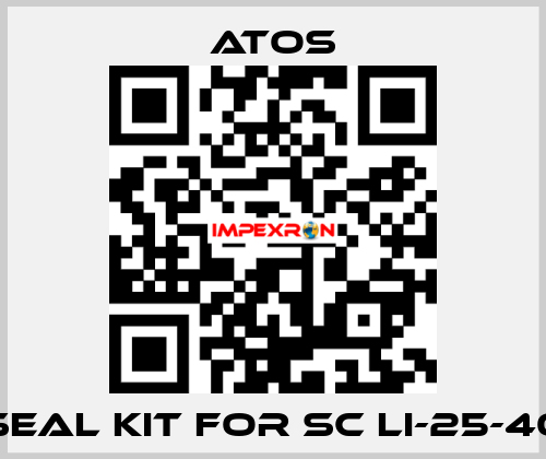 SEAL KIT FOR SC LI-25-40 Atos