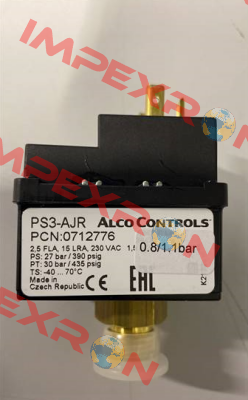 PS3-AJR / 0712776 Alco