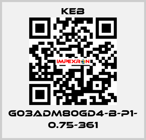 G03ADM80GD4-B-P1- 0.75-361 KEB