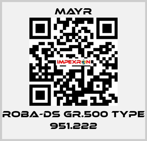 ROBA-DS Gr.500 Type 951.222 Mayr