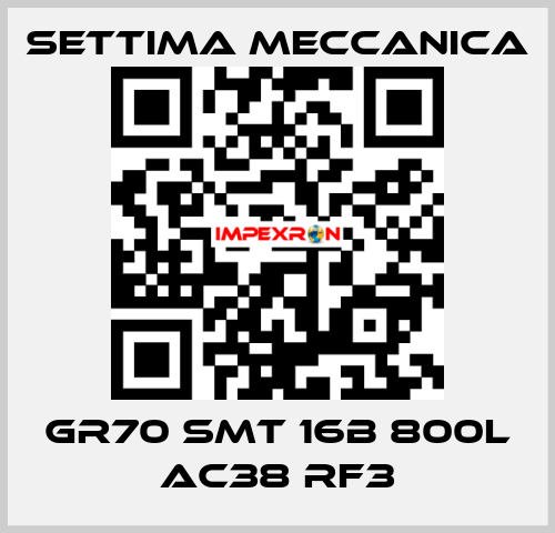 GR70 SMT 16B 800L AC38 RF3 Settima Meccanica