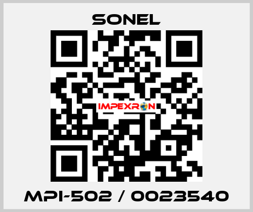 MPI-502 / 0023540 Sonel