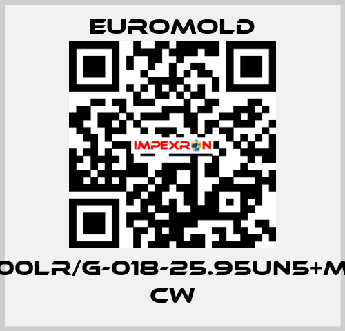 (M400LR/G-018-25.95UN5+MWS) CW EUROMOLD