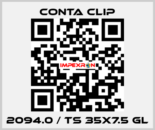 2094.0 / TS 35x7.5 GL Conta Clip