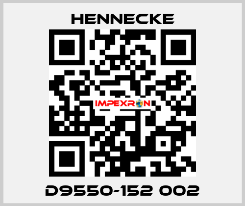 D9550-152 002 Hennecke