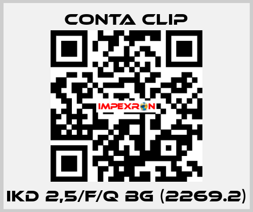 IKD 2,5/F/Q BG (2269.2) Conta Clip