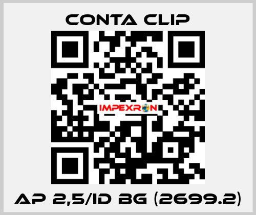 AP 2,5/ID BG (2699.2) Conta Clip