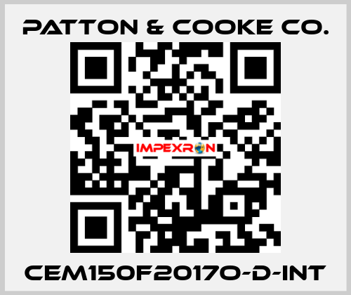 CEM150F2017O-D-INT Patton & Cooke Co.