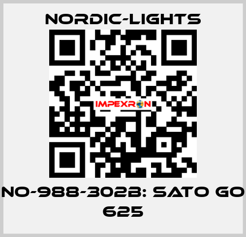 NO-988-302B: SATO GO 625 nordic-lights