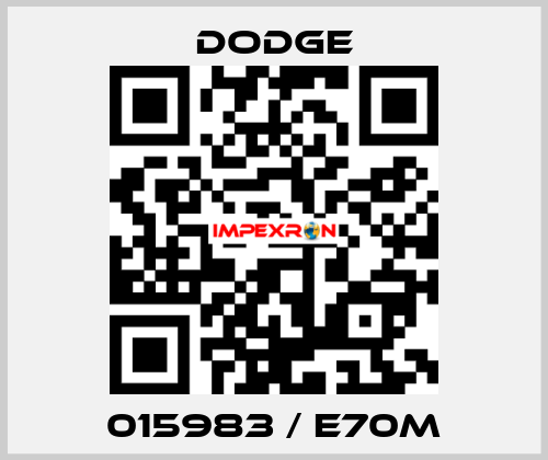 015983 / E70M Dodge