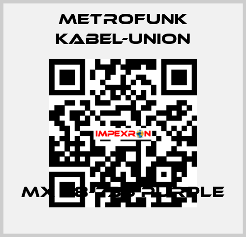 MX 28-736 purple METROFUNK KABEL-UNION