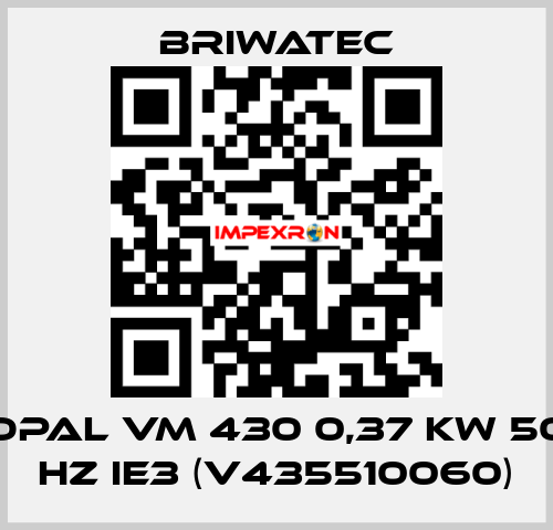 OPAL VM 430 0,37 kW 50 Hz IE3 (V435510060) Briwatec