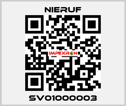 SV01000003 NIERUF