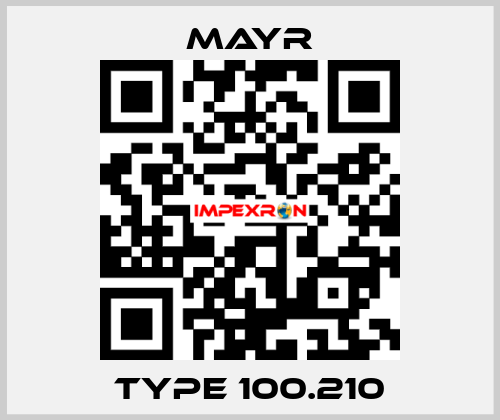 Type 100.210 Mayr