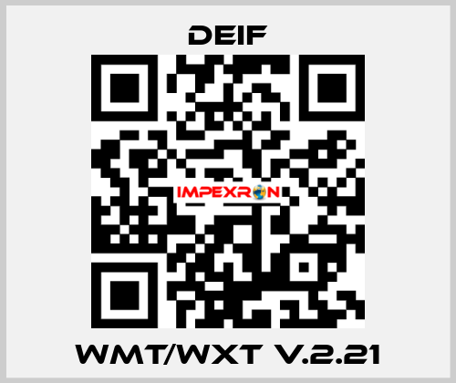 WMT/WXT v.2.21 Deif