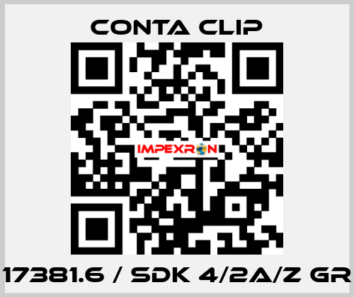 17381.6 / SDK 4/2A/Z GR Conta Clip