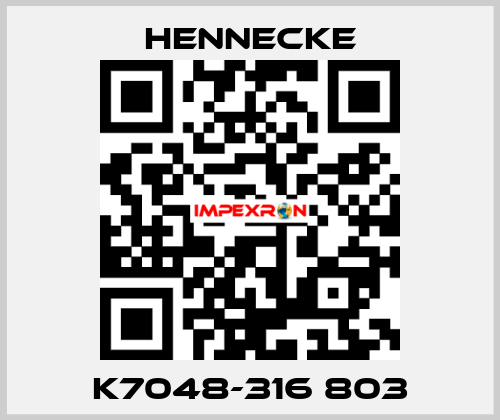 K7048-316 803 Hennecke