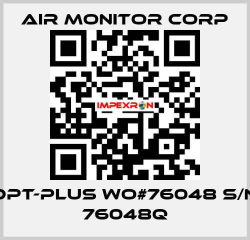 DPT-plus WO#76048 S/N 76048Q AIR MONITOR CORP