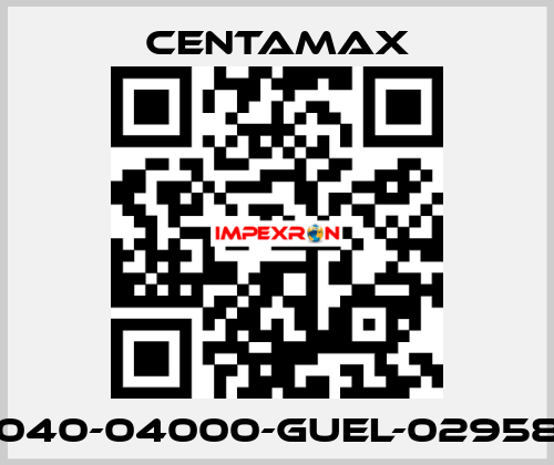 0040-04000-GUEL-029587 CENTAMAX