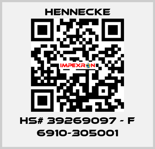 HS# 39269097 - F 6910-305001 Hennecke