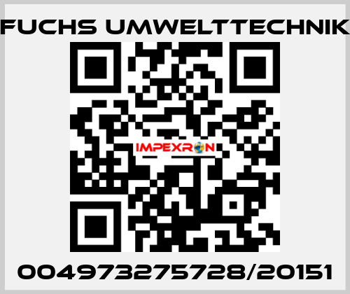 004973275728/20151 Fuchs Umwelttechnik