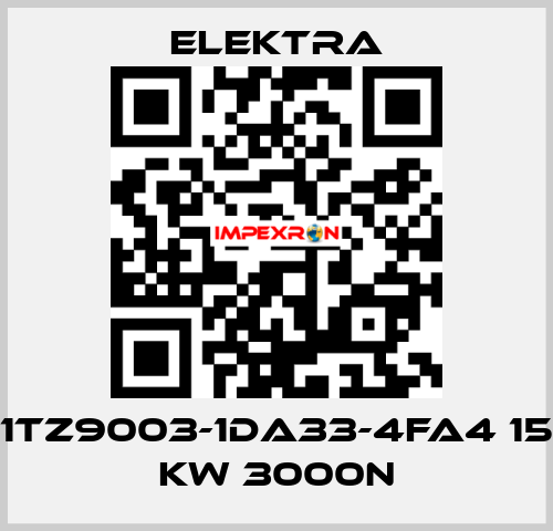 1TZ9003-1DA33-4FA4 15 kW 3000n ELEKTRA