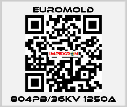 804PB/36KV 1250A EUROMOLD