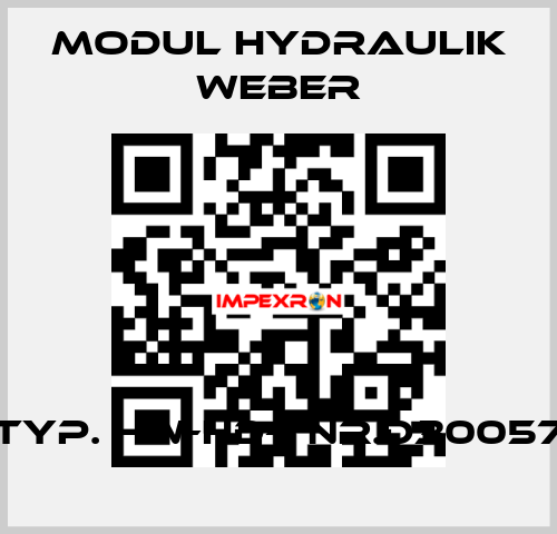 Typ. HW-HD-1 Nr.D30057 MODUL HYDRAULIK WEBER