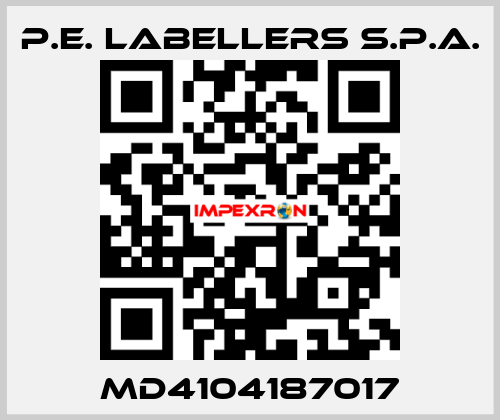 MD4104187017 P.E. Labellers S.p.a.