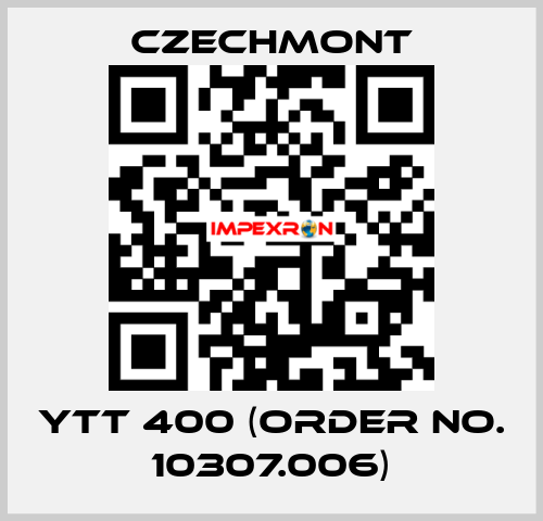 YTT 400 (order no. 10307.006) Czechmont