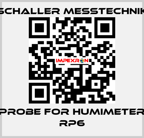 Probe for Humimeter RP6 Schaller Messtechnik