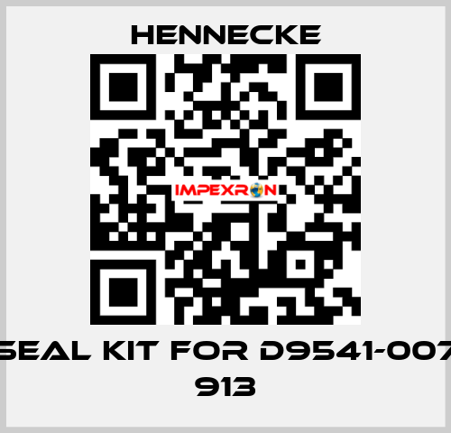 seal kit for D9541-007 913 Hennecke