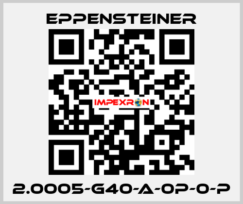 2.0005-G40-A-0P-0-P Eppensteiner