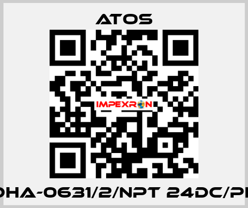 DHA-0631/2/NPT 24DC/PE Atos