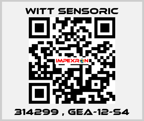 314299 , GEA-12-S4 Witt Sensoric