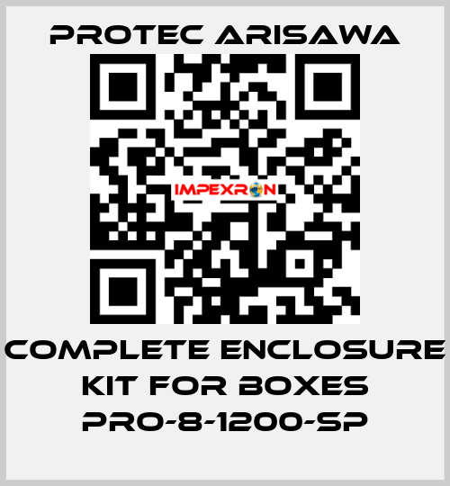 Complete enclosure kit for boxes PRO-8-1200-SP Protec Arisawa