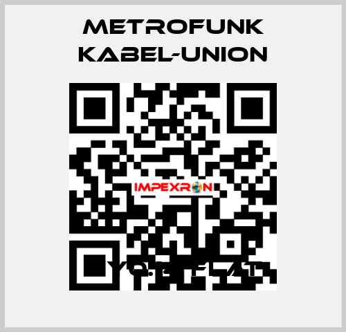 LiY0.14 flat METROFUNK KABEL-UNION